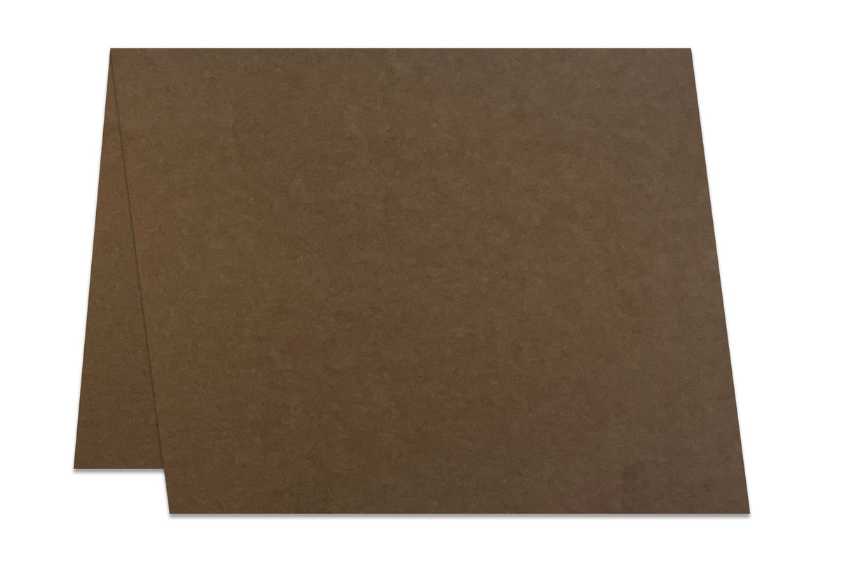 Brown A1 Folded Cards For DIY Greeting Cards