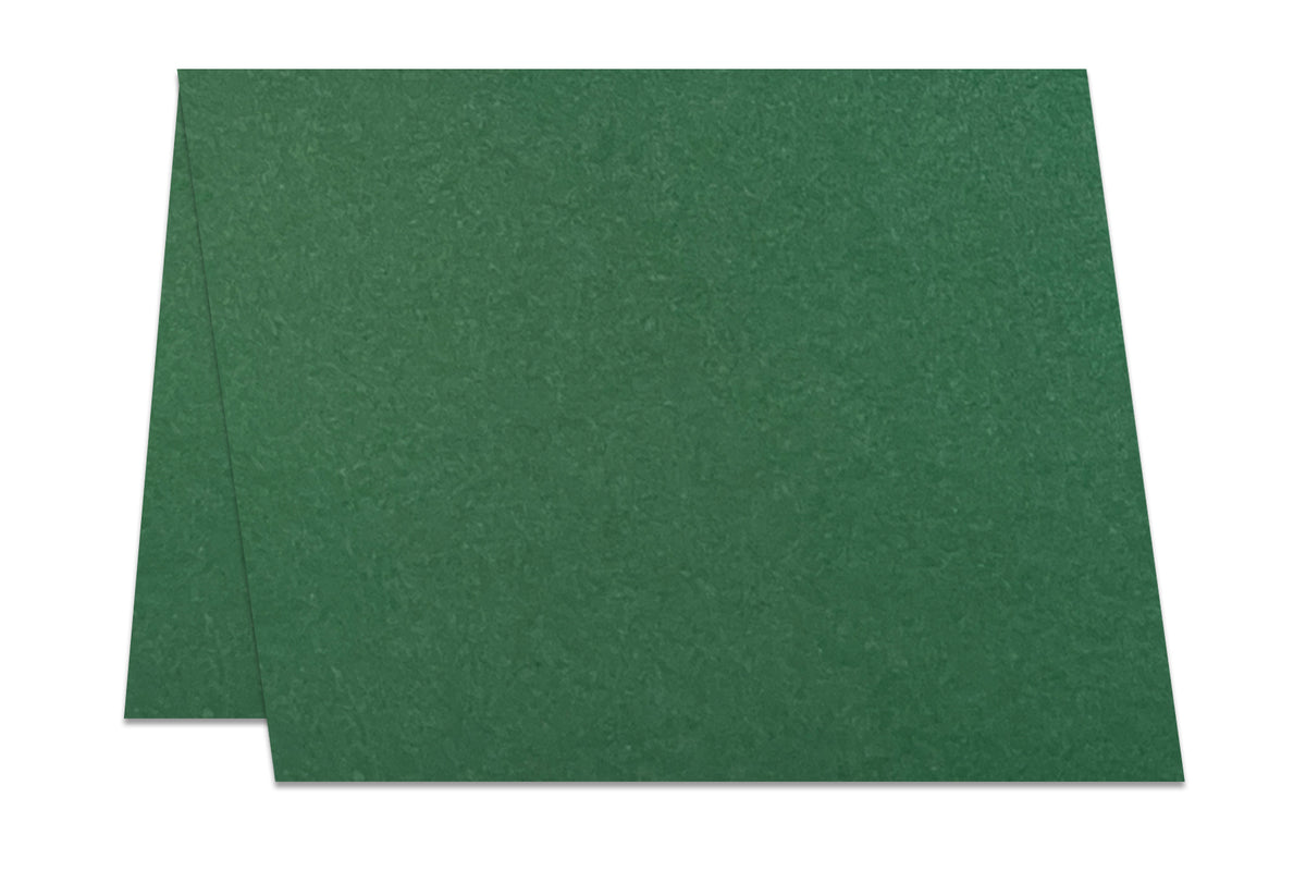 Green A7 Folded Cards For DIY Greeting Cards