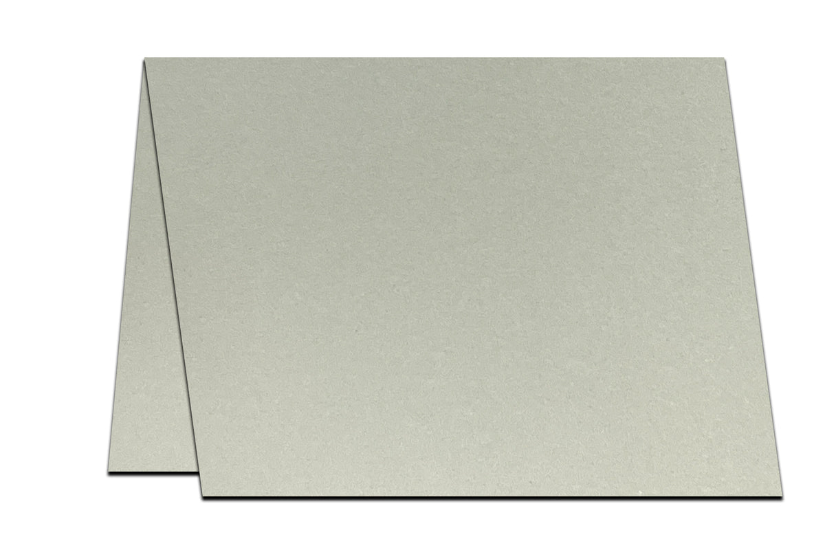 Light Gray A1 Folded Cards For DIY Note Cards
