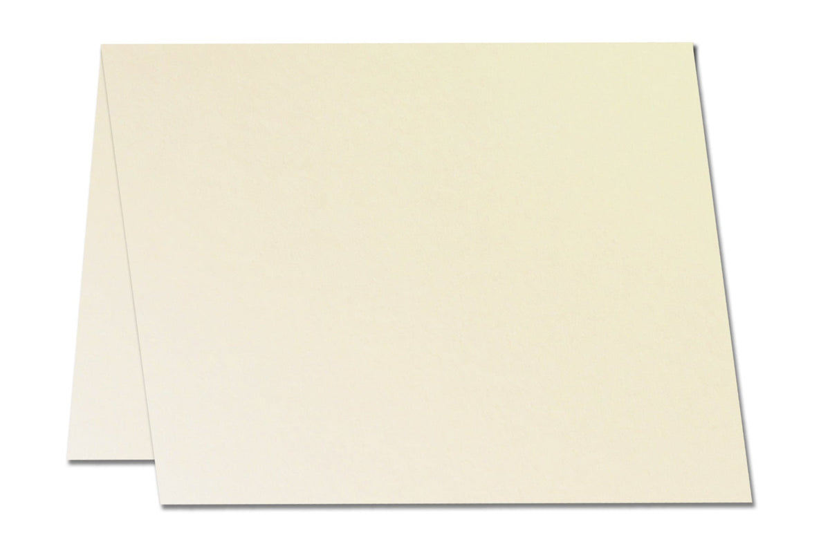 Ivory A2 Folded Cards For DIY Greeting Cards