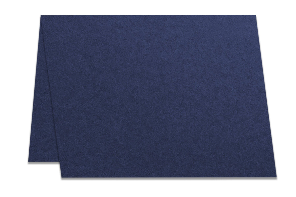 Navy Blue A2 Folded Cards For DIY Greeting Cards