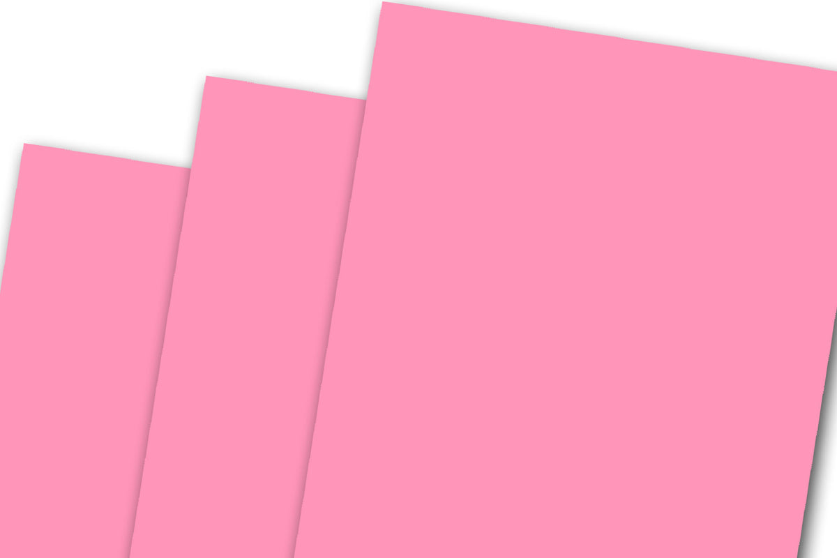 Pulsar Pink Discount Card Stock