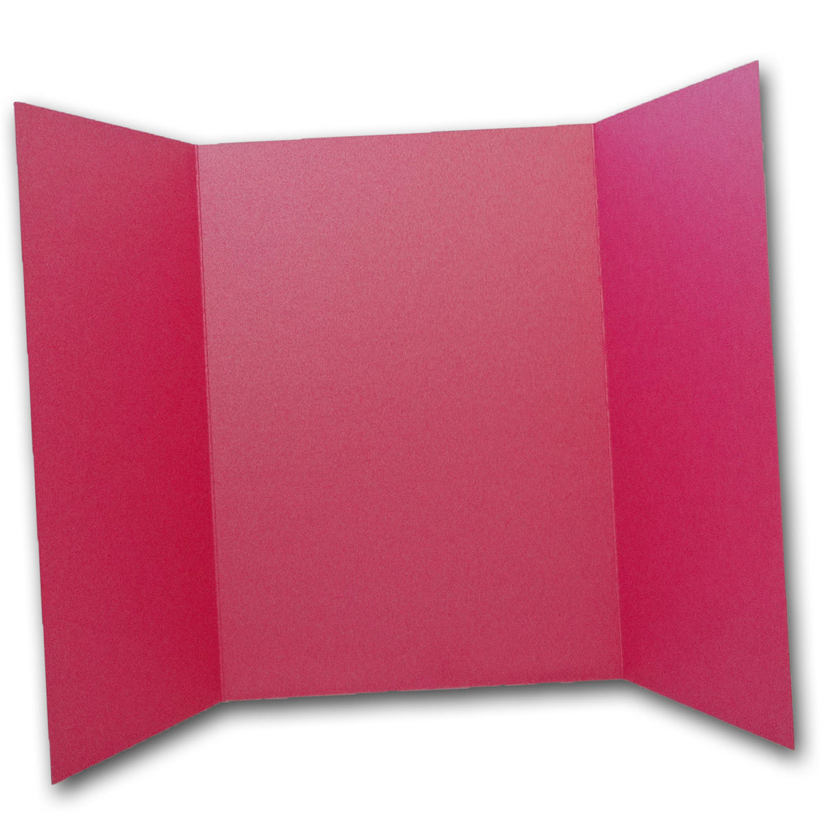 Shimmery Bright Pink 5x7 Gatefold Discount Card Stock DIY Invitations