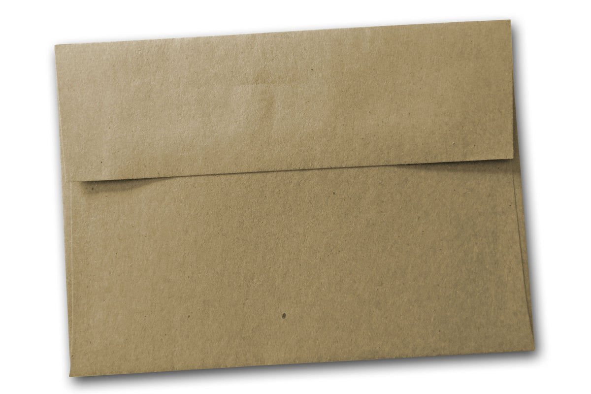 BROWN BAG Kraft A2 square flap Envelopes