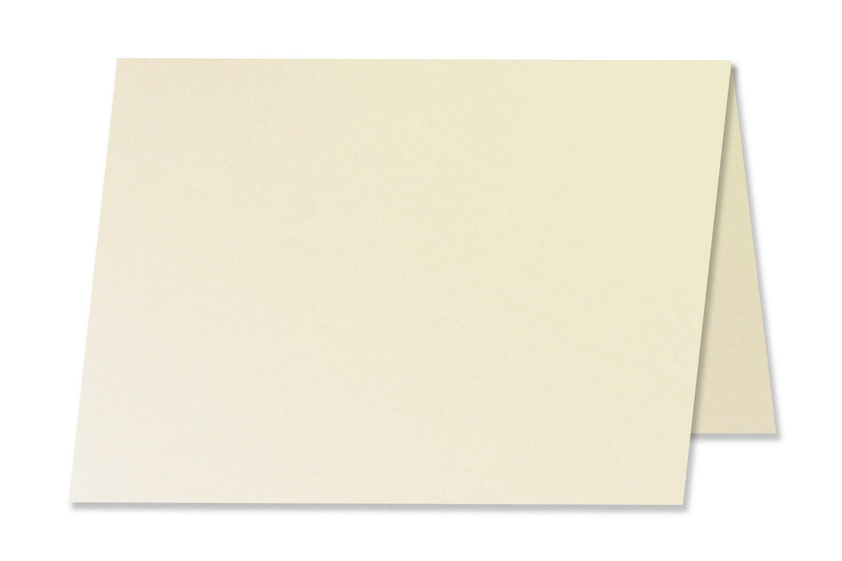 DIY Folded Place Cards Natural Ivory Discount Card Stock 