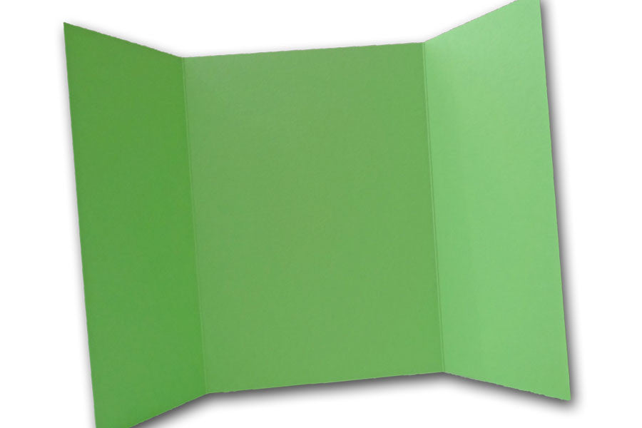 Light Lime 5x7 Discount Card Stock DIY Gatefold Invitations