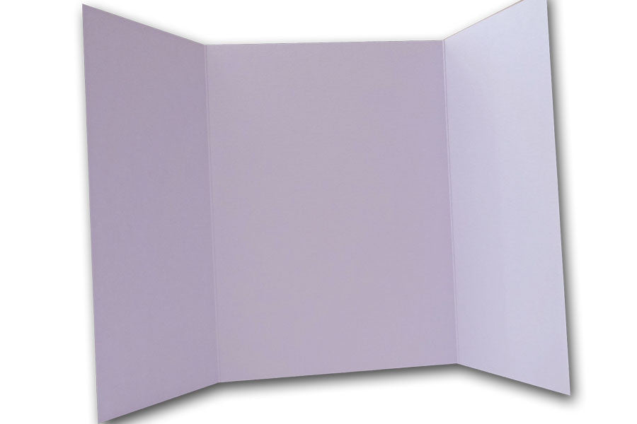  Light Purple 5x7 Discount Card Stock DIY Gatefold Invitations
