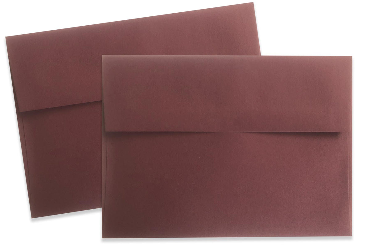 Basic Burgundy RSVP and Note Card Discount Envelopes