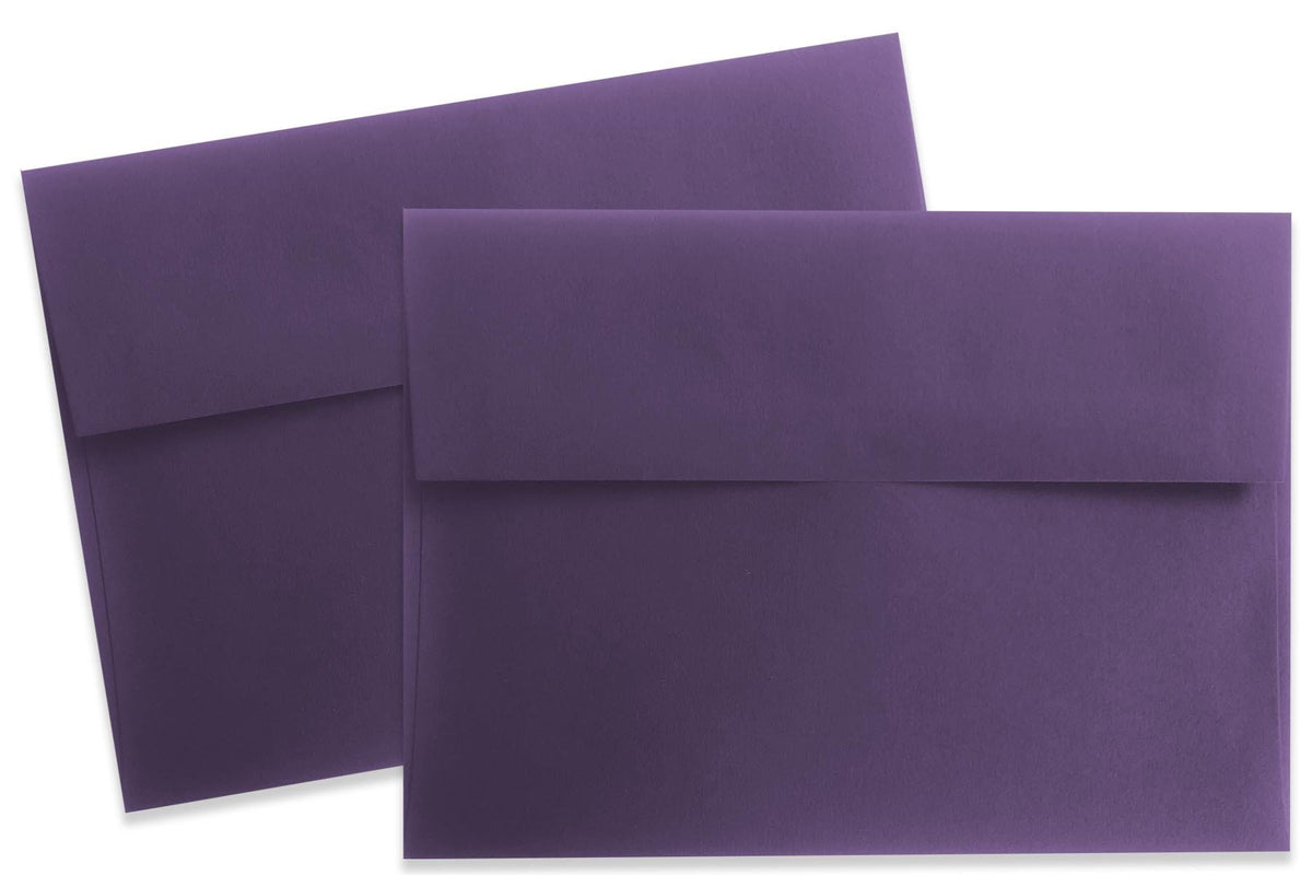 Basic Purple A7  Discount Envelopes for 5x7 DIY Cards and Invitations