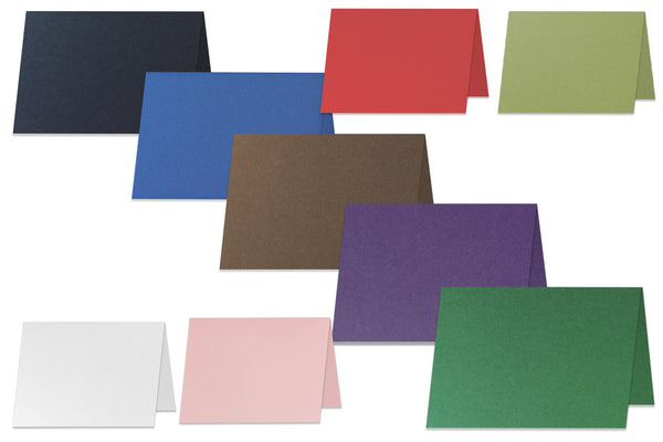 Premium Colored Blank 5x7 Card Stock (50, Black Licorice)