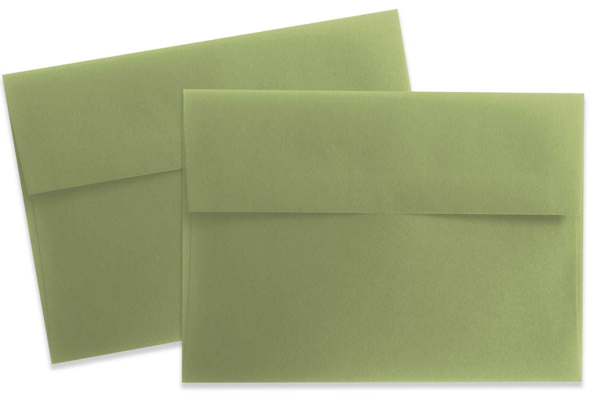 Basic Olive A7  Discount Envelopes for 5x7 DIY Cards and Invitations
