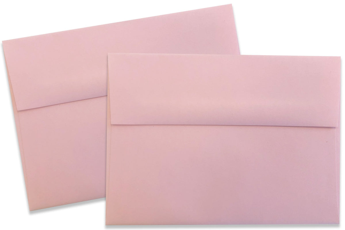 Basic Pink A7  Discount Envelopes for 5x7 DIY Cards and Invitations
