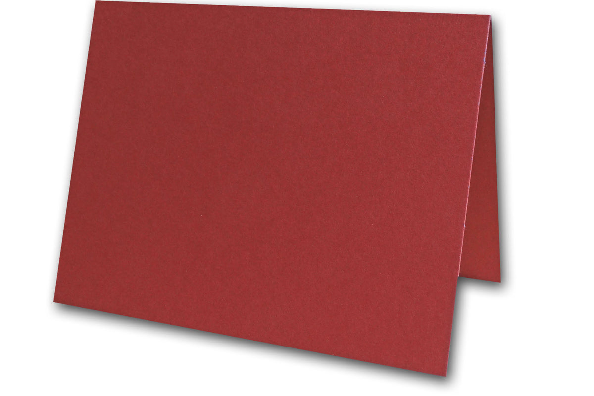 Basis DIY Tent Place cards - red