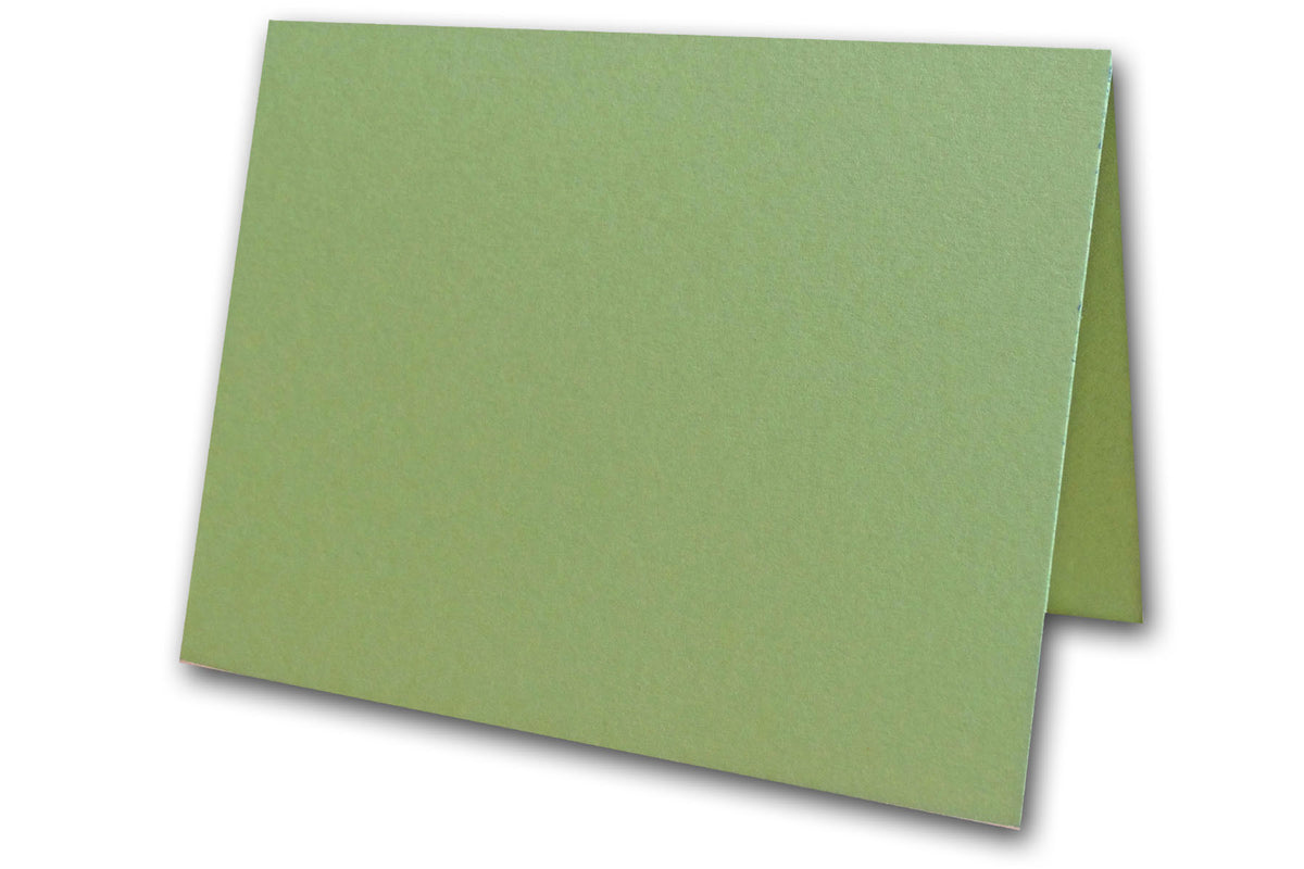 Basis DIY Tent Place cards - olive green