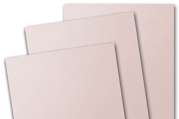 Barely Pink Card Stock - 12 x 12 in 80 lb Cover Smooth