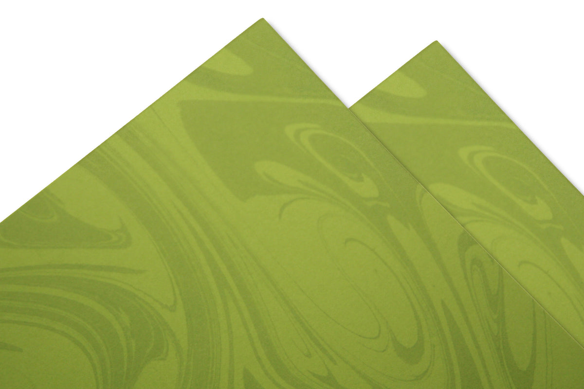 Green Marble Card Stock