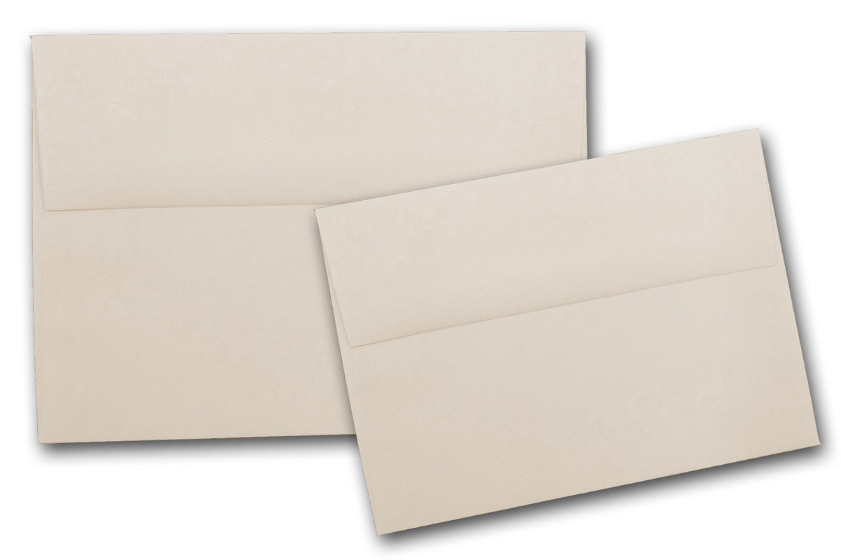 Natural white 5x7 Discount Envelopes