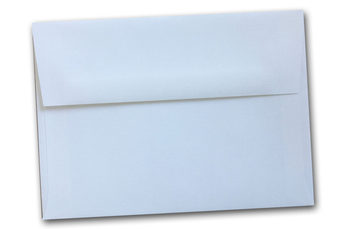 White Linen A6 Envelopes