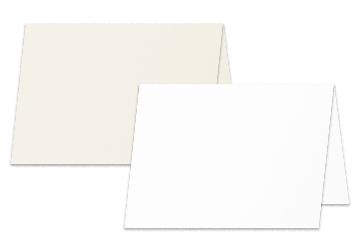 Blank premium DIY Folded Place cards