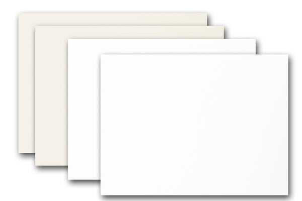 Bulk Blank A2 Folded note cards for party invites and thank you cards -  CutCardStock