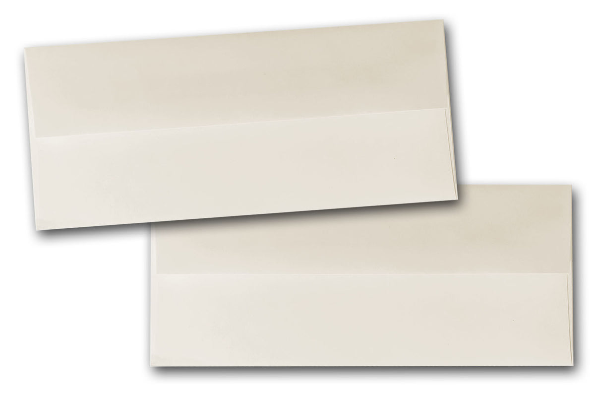 Natural No 10 Square flap envelopes