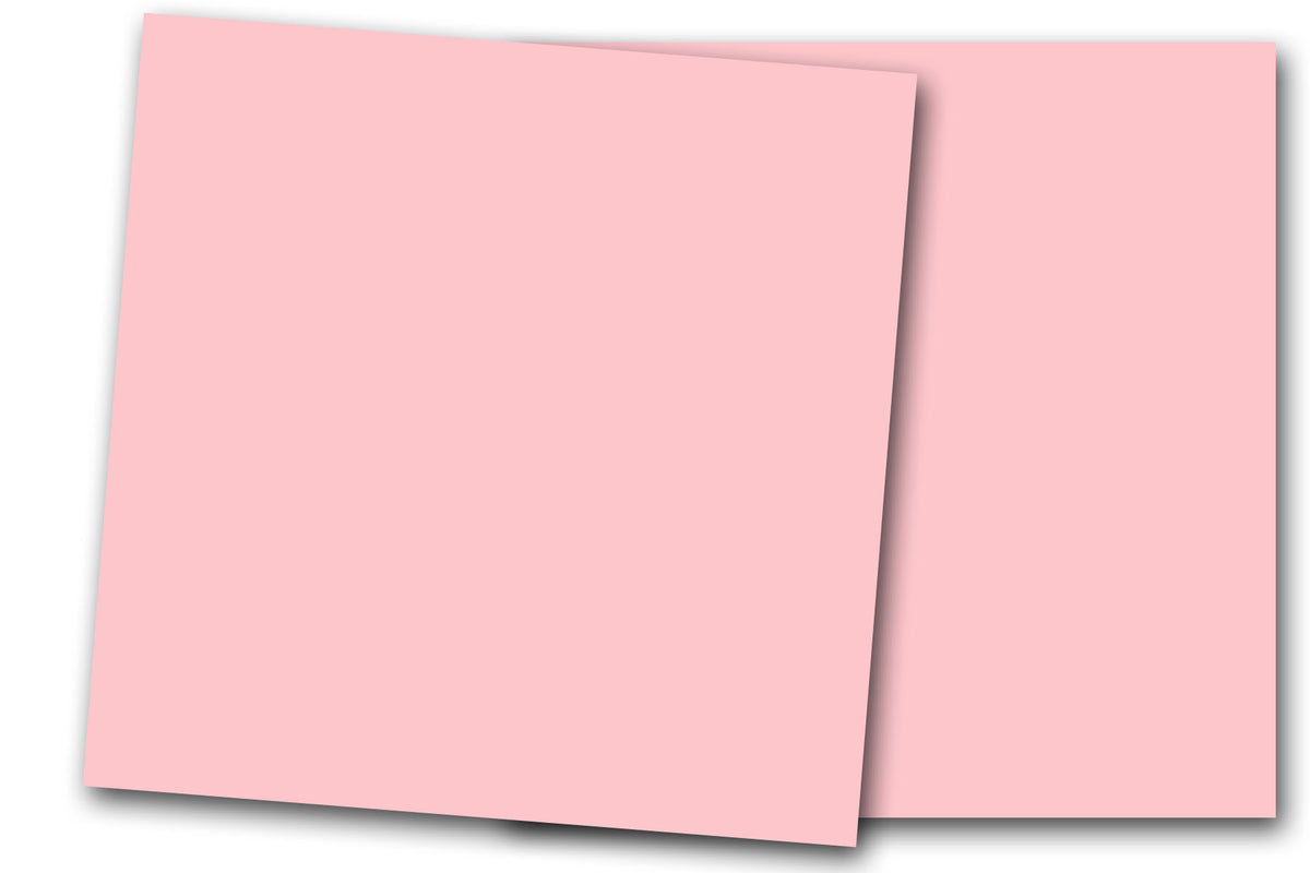 Pastel Pink 12x12 Discount Card Stock