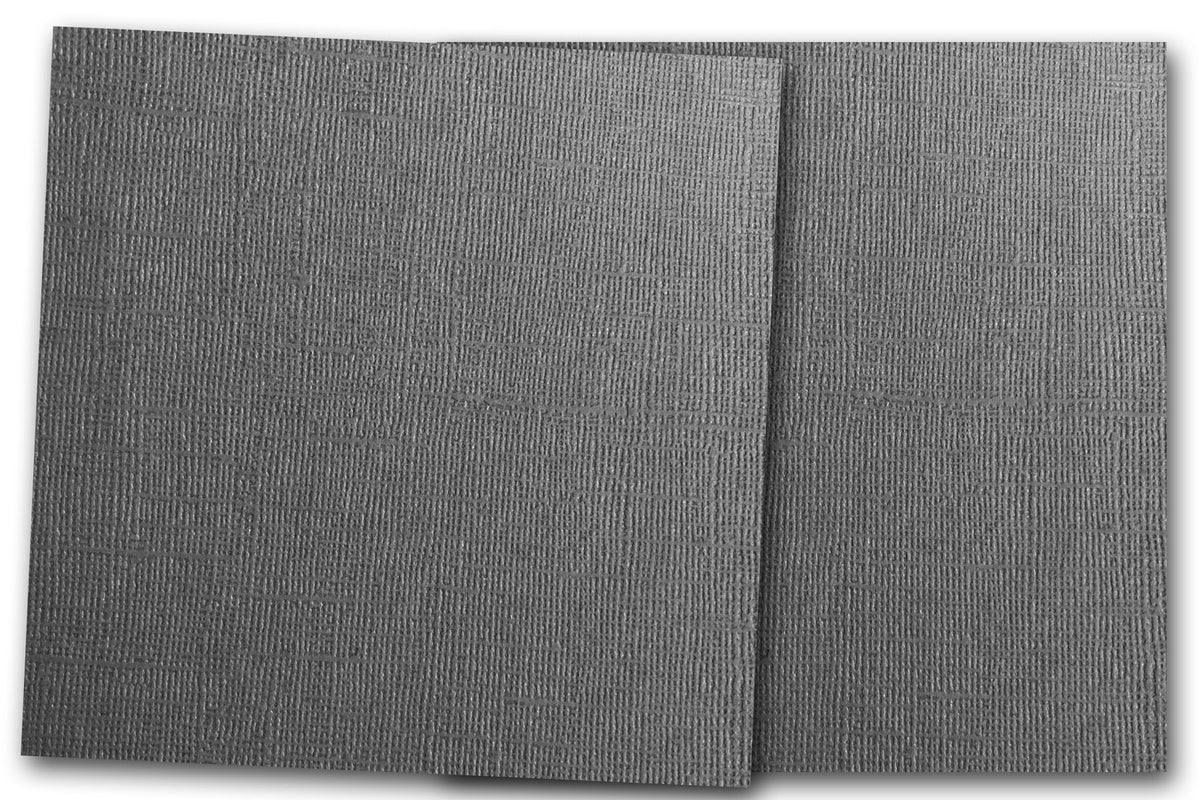 DCS Canvas Textured Shadow Gray Discount Card Stock- 20 sheets - Closeout