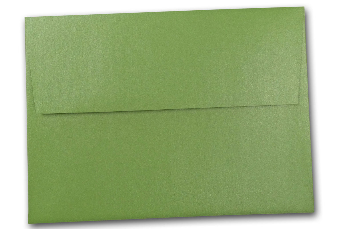 Shimmery Stardream Metallic Fairway Green 5x7 A7 Discount Envelopes