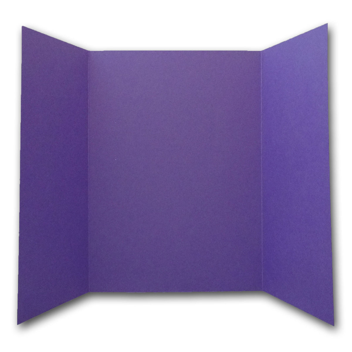 Purple 5x7 Gate Fold Discount Card Stock for DIY Invitations