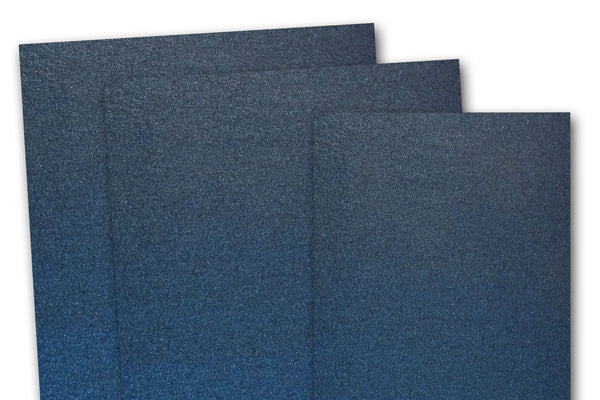  36 Sheets Navy Blue Shimmer Cardstock, 8.5 x 11 Metallic  Cardstock Paper, 250gsm/92lb Cover, Double Sided Pearlescent Paper Card  Stock for Invitations, Card Making, DIY Crafts : Arts, Crafts 