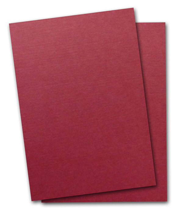 Burgundy Linen Card Stock for invitations, card making and scrapbooks