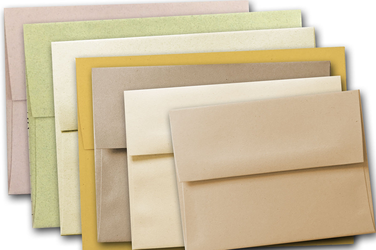 Earthy Fiber Envelopes