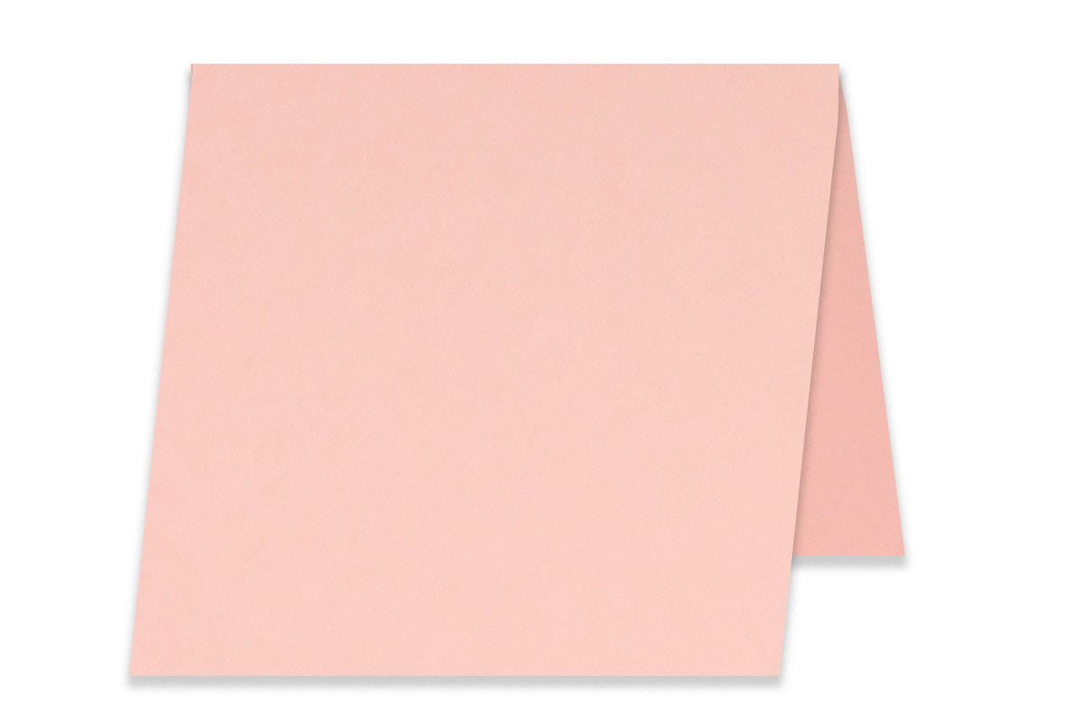 Stardream Metallic Pink 5x5 Blank Folded mini cards