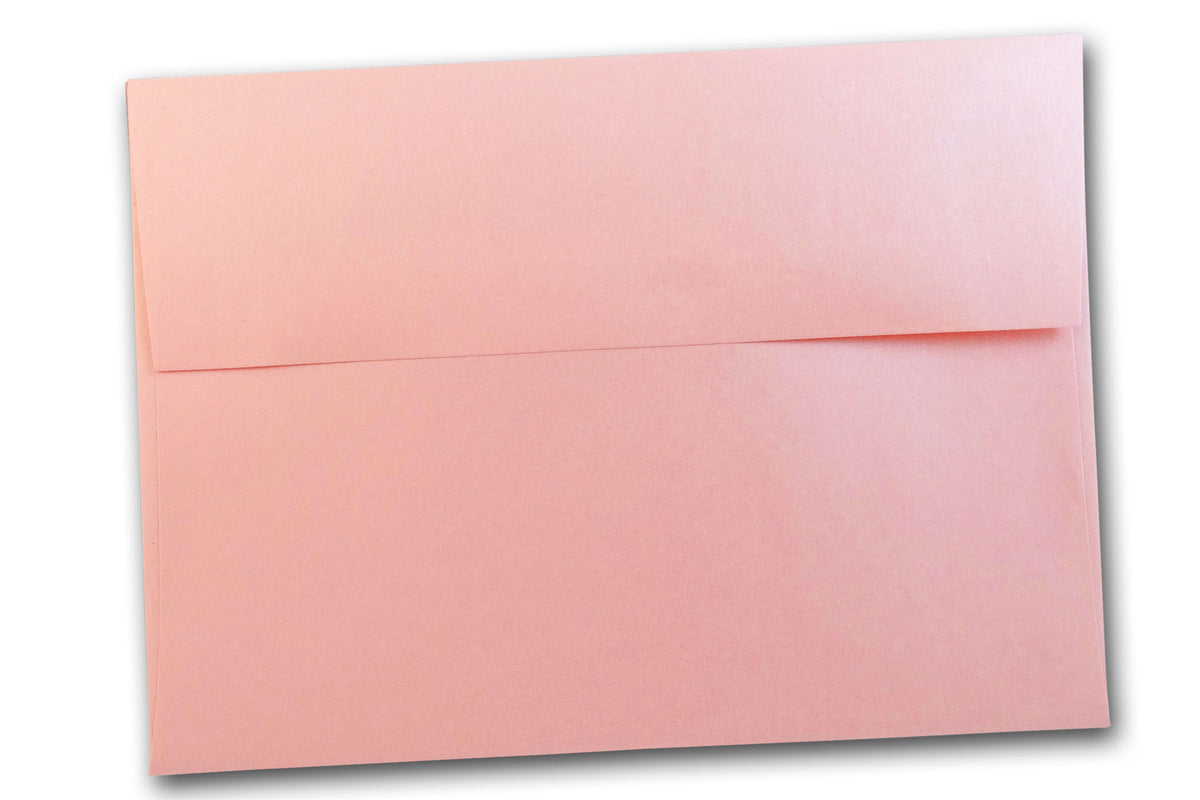 Shimmery Stardream Metallic Rose Pink 5x7 A7 Discount Envelopes