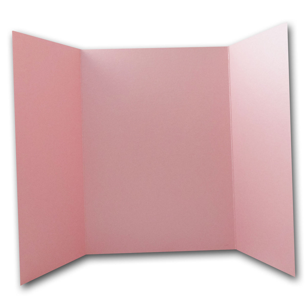 Shimmery Pink 5x7 Gatefold Discount Card Stock DIY Invitations