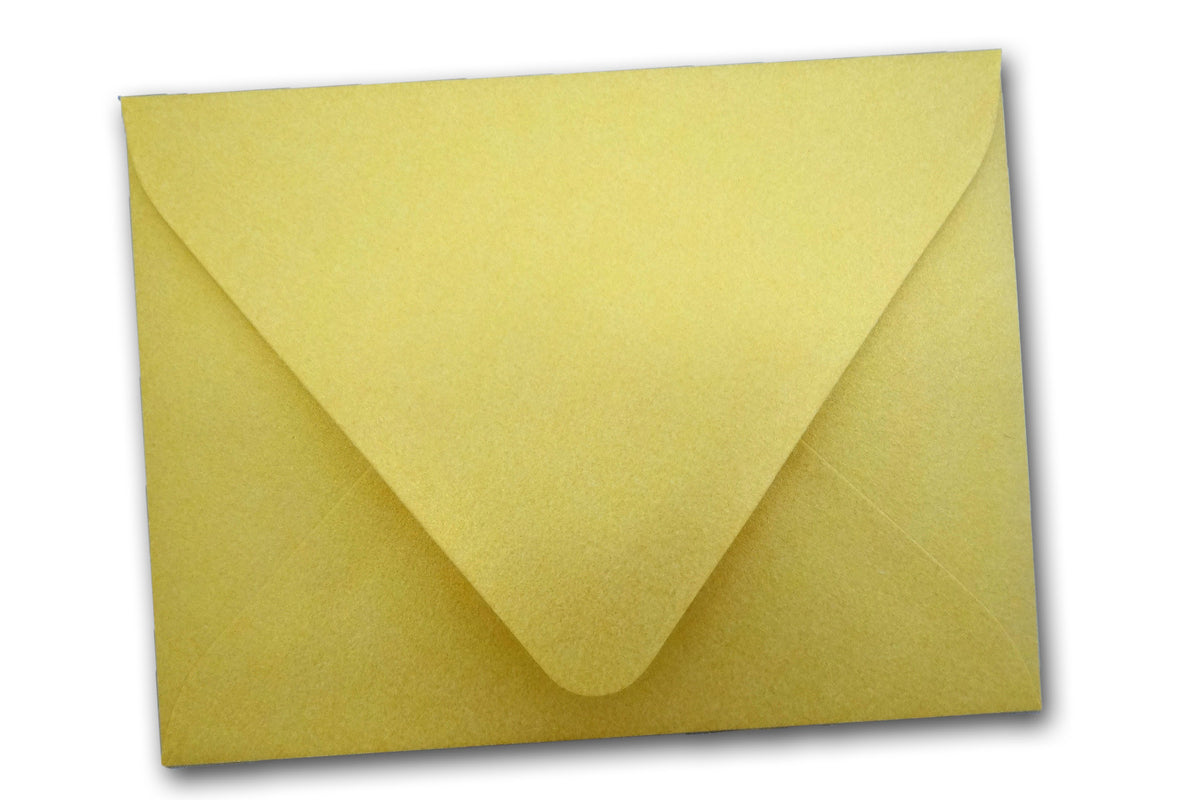 Gold Euro Flap Envelopes
