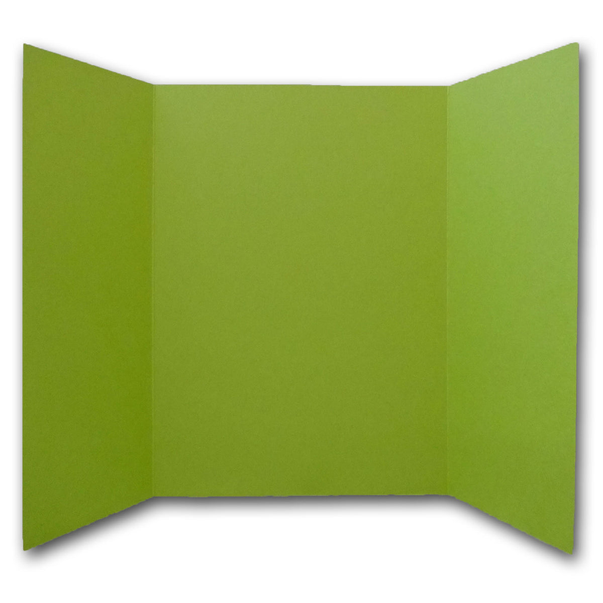 Apple Green 5x7 Gate Fold Discount Card Stock for DIY Invitations
