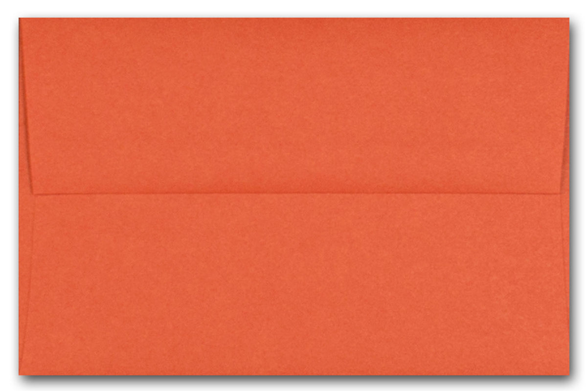 Orange A7 Envelopes