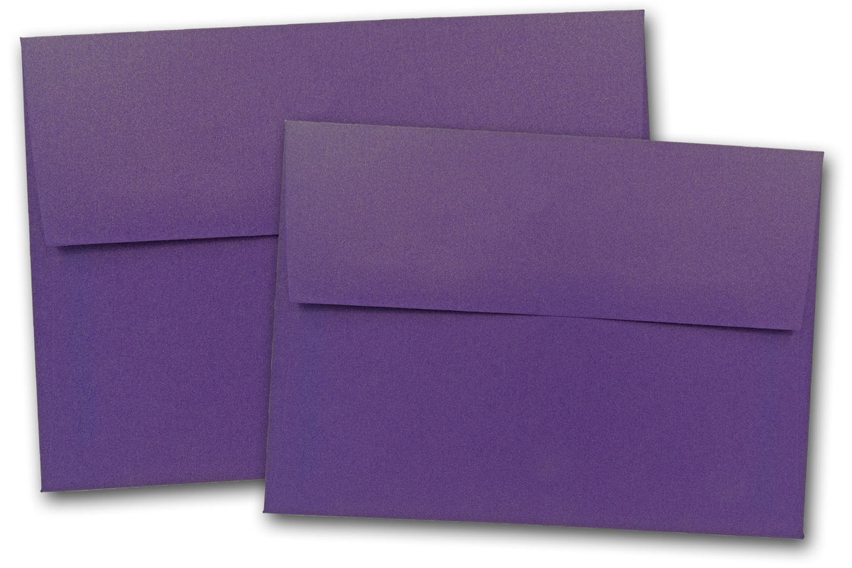Purple Metallic A7 Envelopes