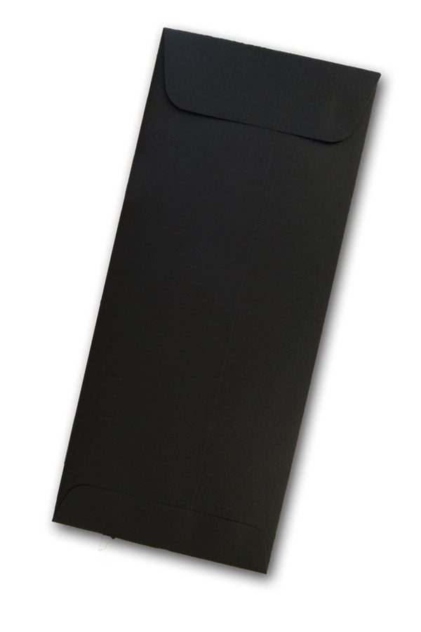 BLACK ENVELOPES WITH BUTTONS C5 (16.2 x 22.9 cm) – Set of 10 – PAPIERNICZENI