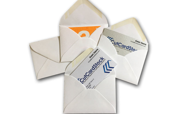 50-Pack #17 Mini Gift Card Envelopes - Teal, 2 11/16" X 3 11/16", Moistenable Glue Seal - View #10