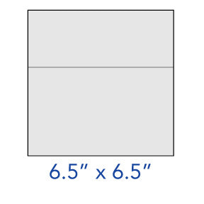 6.5 inch square discount Envelopes
