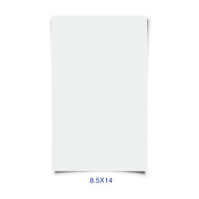 Legal 8.5x14 Paper