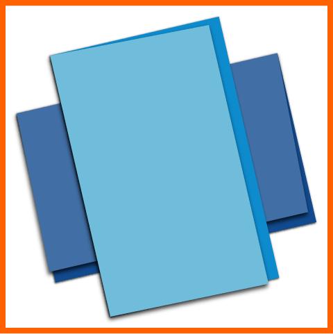 Letter Fold Discount Card Stock