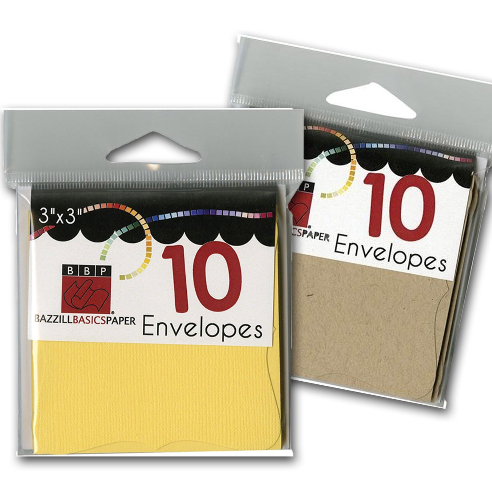 Bazzill blank invitations and gift cards