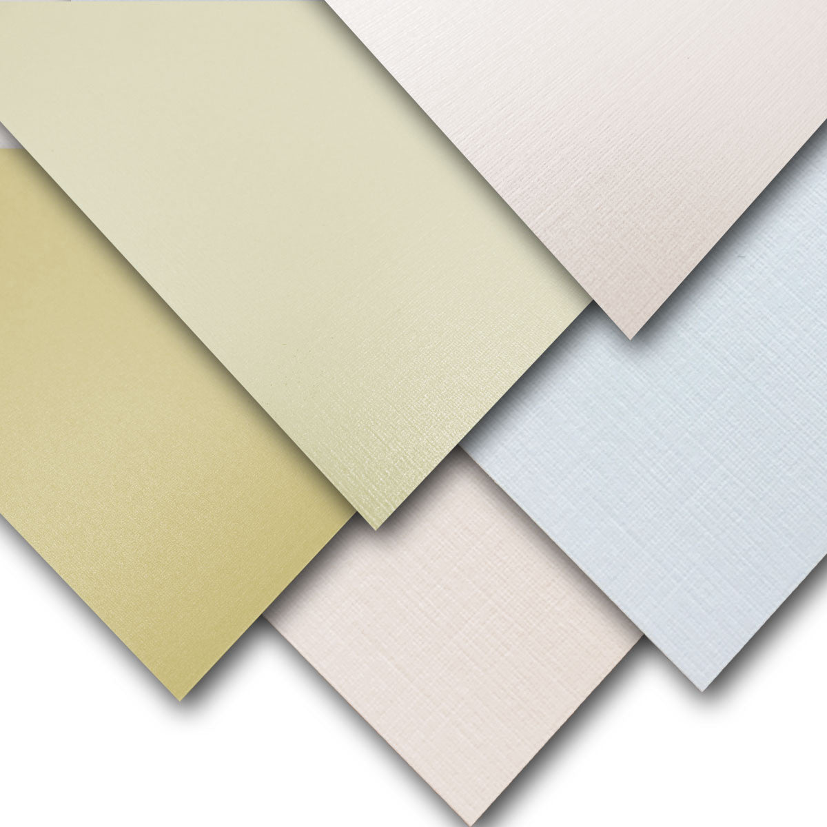 Linen Discount Card Stock