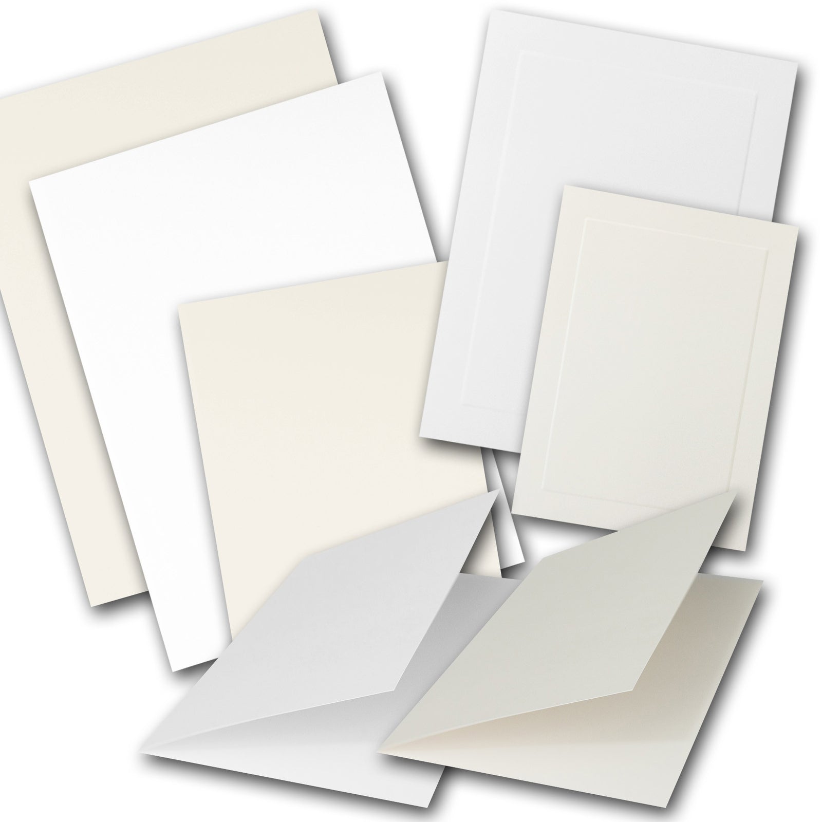 Blank Cougar White or Natural Invitations