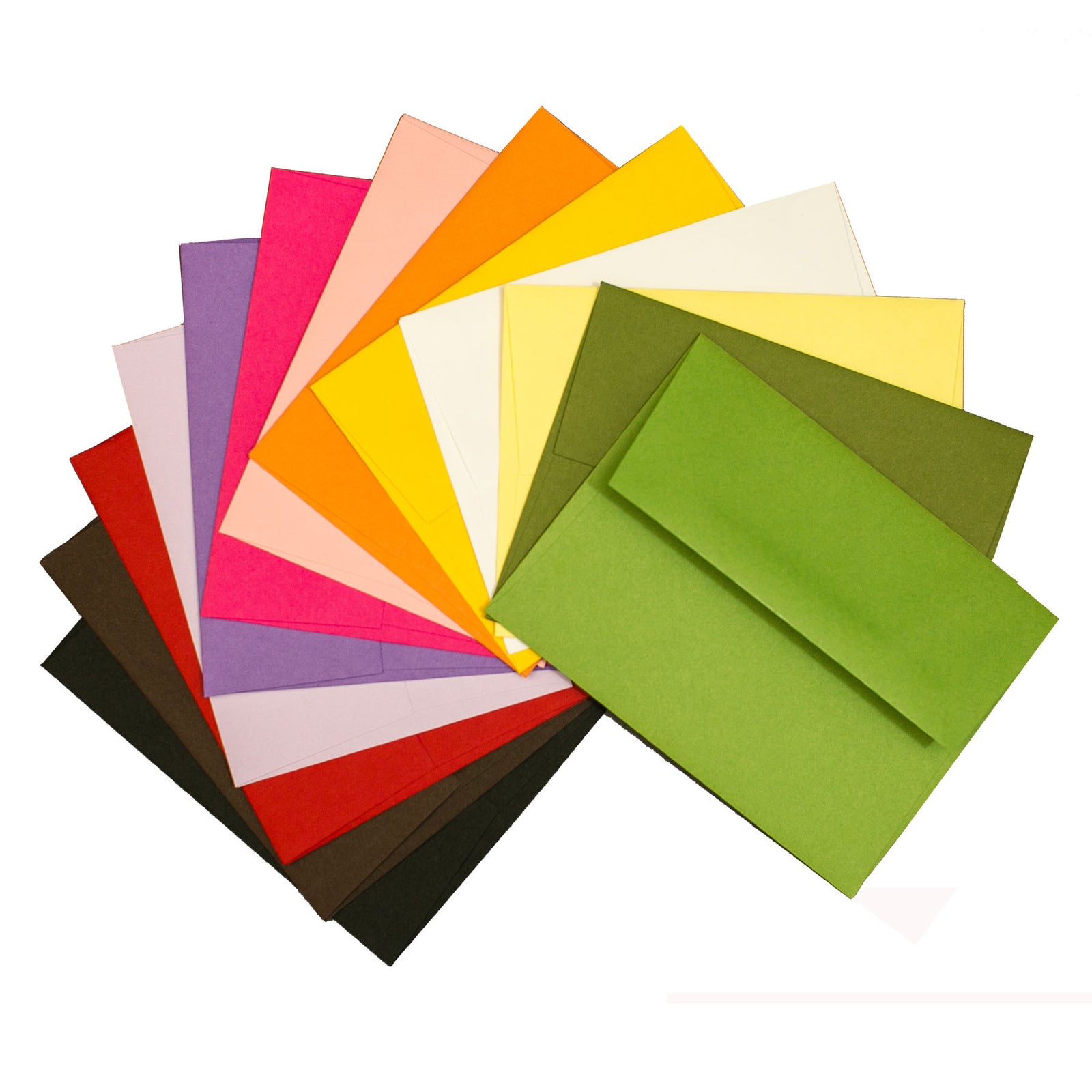 Pop-Tone Envelopes in vivid colors. . .
