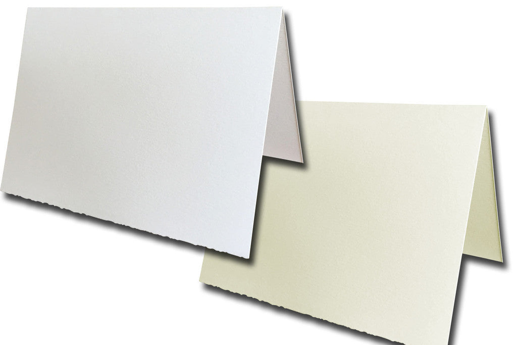 Blank Deckle Edge Invitations