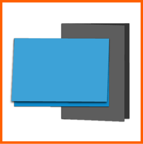 4x6 Folded Discount Card Stock